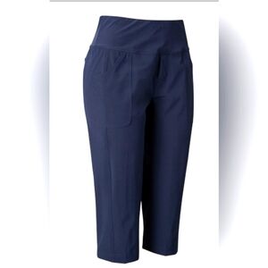Jofit  New Navy Womens Golf Pull-on Capri Pants Size XXS